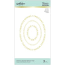 Spellbinders Glimmer Hot Foil Plate - Christmas Essential Glimmer Ovals*