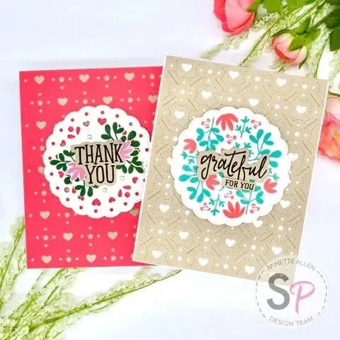 Concord & 9th Clear Stamps 4"X6" - Grateful Blooms*