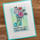 Hero Arts Clear Stamp & Die Combo - Stocking Bouquet*