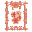 Heartfelt Creations Cut & Emboss Dies - Rectangular Floral Frame*