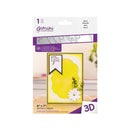 Gemini 3D Embossing Folder 5"X7" Hello*