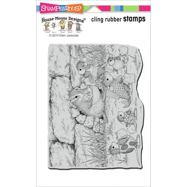 Stampendous House Mouse Cling Stamp - Chipmunk Treats