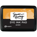 Simon Hurley dye ink pad with guppy color on a white background