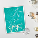 Hero Arts Stencil 6"X6 (15.2cm x 15.2cm) Script