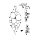 Woodware Clear Stamp Set 4" x 6" - Big Bubble Bauble - Joy