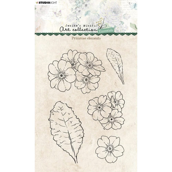 Studio Light Essentials Clear Stamps Nr. 139, Primrose Elements*