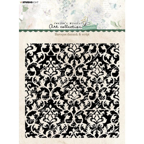Studio Light Essentials Clear Stamps Nr. 141, Background Baroque Damask*