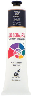 Jo Sonja Acrylic Paint S1 - Paynes Grey 75ml