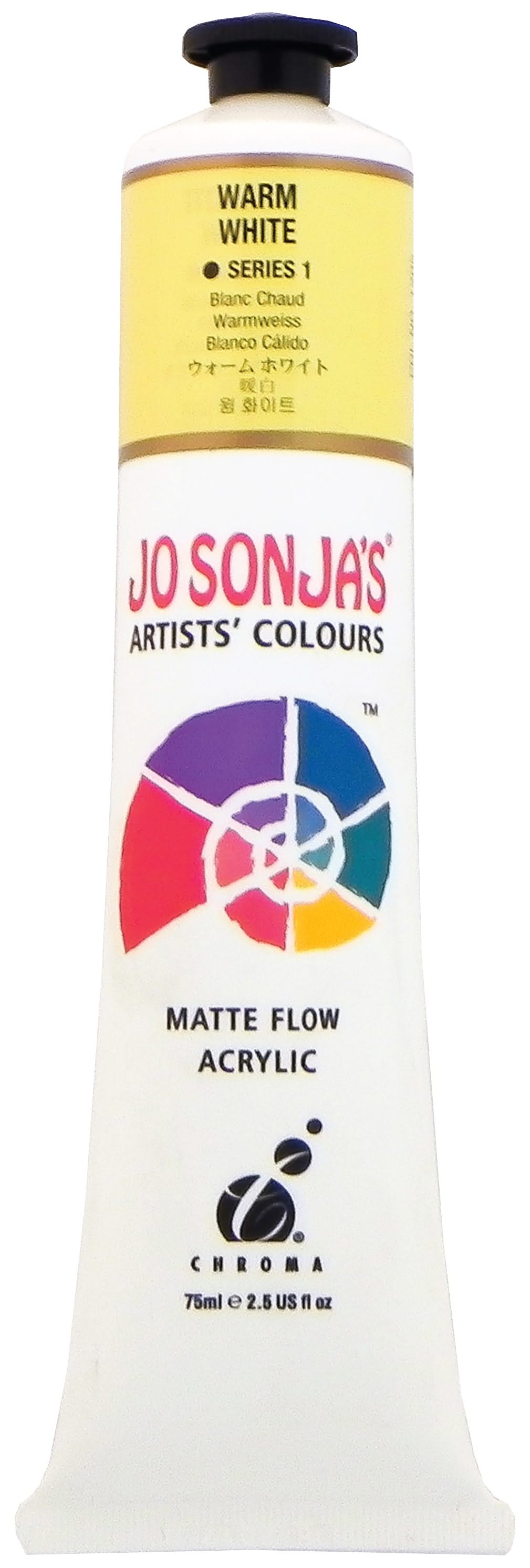 Jo Sonja Acrylic Paint 75ml - S1 - Warm White – CraftOnline