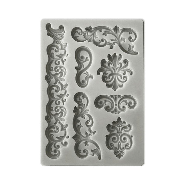 Stamperia Silicone Mould A6 - Borders And Laces*