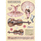 Stamperia Wooden Shapes A5 - Violin & Dance, Passion*
