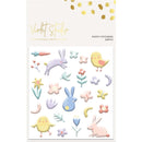 Violet Studio Puffy Stickers Blossoms And Bunnies*