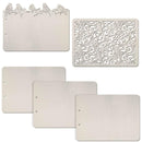 Ciao Bella Album Binding Art Shaped & Carved Pages 5 pack - Little Birds, 8.625"X6.25"*