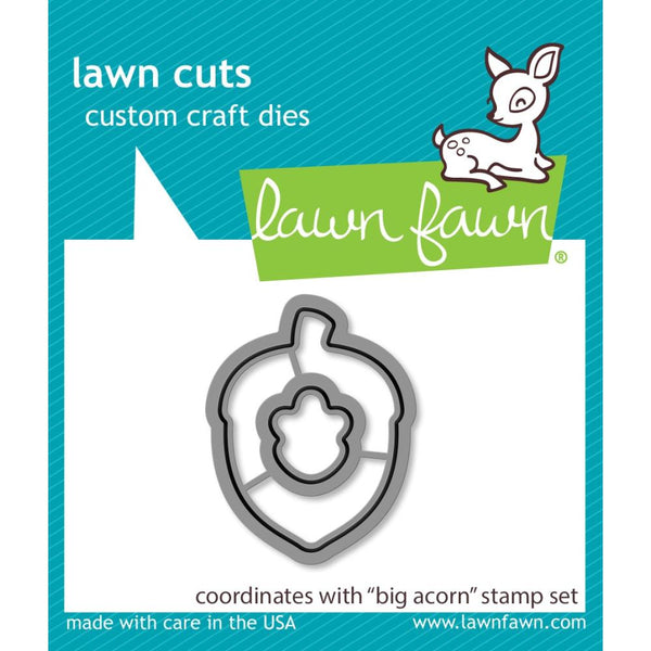 Lawn Cuts Custom Craft Die Big Acorn