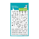 Lawn Fawn Clear Stamp Set - Kanga-rrific