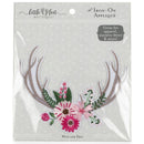 Fabric Editions Little Feet Boutique Iron-On Applique - Wild And Free - Antler*