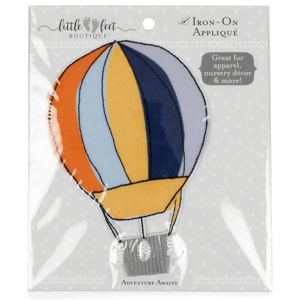 Fabric Editions Little Feet Boutique Iron-On Applique - Adventure - Balloon*