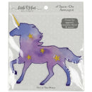 Fabric Editions Little Feet Boutique Iron-On Applique - Celestial - Unicorn*