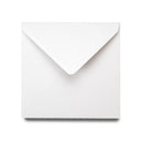 Poppy Crafts 135x135mm 300GSM Cards and Envelopes - Silk White - Pack of 10