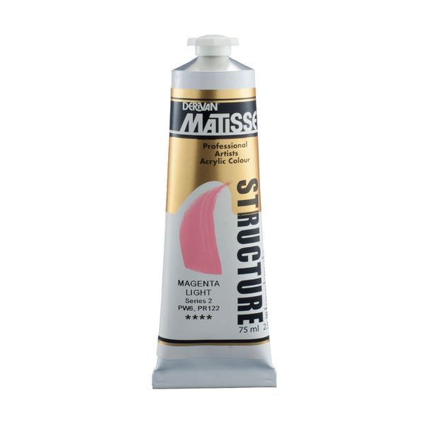 Matisse Structure Paint 75mL - Magenta Light