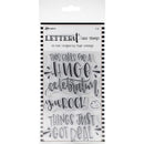 Ranger Letter It Clear Stamp Set 4in x 6in You Rock*
