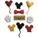 Buttons Galore Button Theme Pack - Mouse Ears*