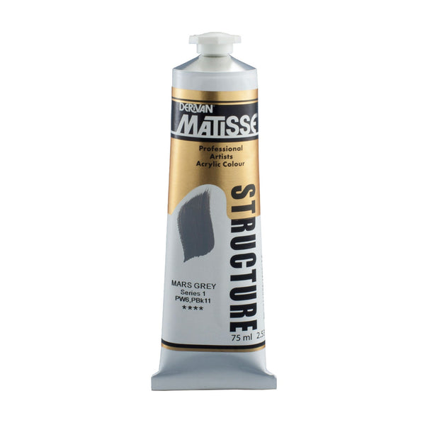 Matisse Structure Paint 75mL - Mars Grey