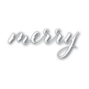 Memory Box Dies - Merry Airy Script*