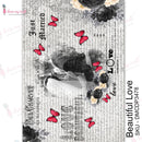 Dress My Craft Transfer Me Sheet A4 - Beautiful Love*