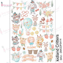 Dress My Craft Transfer Me Sheet A4 - Kidland Critters*