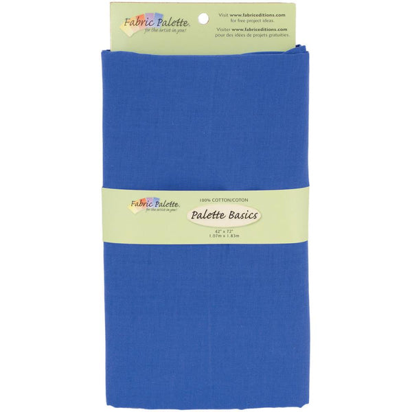 Fabric Editions - Fabric Palette Pre cut 42in x 72in  - Royal*