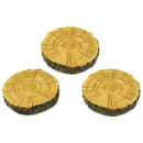 Midwest Design Touch Of Nature Miniatures 1" 3 pack Tree Stepping Stone*