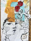 Dina Wakley Media Cling Stamps 6"x 9"- Side Eye*