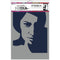 Dina Wakley Media Stencils 9"X6" - Pensive Face