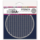 Dina Wakley Media Stencils 5"X5" - Coasters 1*