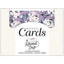 American Crafts A2 Cards with Envelopes (4.375"X5.75") 40/Box - Maggie Holmes Round Trip*