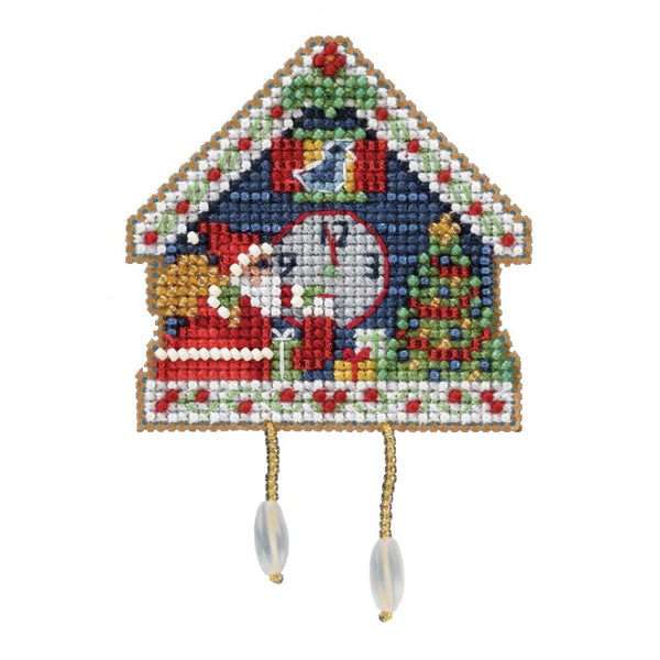 Mill Hill Counted Cross Stitch Kit 2.75"x 4.75" - Cuckoo Clock