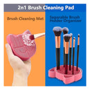 Universal Crafts 2in1 Brush Cleaning Pad - Pink*