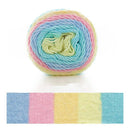 Poppy Crafts Rainbow Cotton Yarn 100g - Mix 29