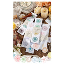 Poppy Crafts Dream Among Flowers Sticker Collection - Chrysanthemum White*