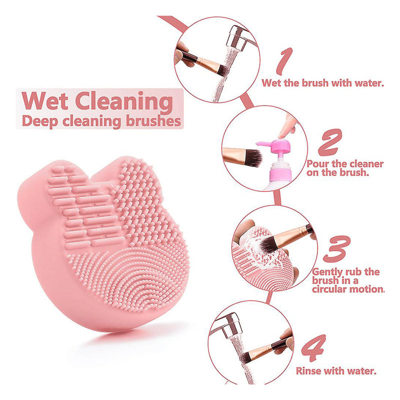 Universal Crafts 2in1 Brush Cleaning Pad - Pink