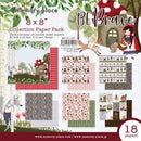 Memory Place Double-Sided Paper Pack 8"X8" 18 pack Be Brave