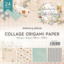 Memory Place Collage Origami Papers 5.9"X5.9" 24 pack  My Family*