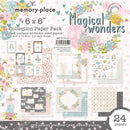 Memory Place Magical Wonders Double-Sided Paper Pack 6"X6" 24 pack Magical Wonders*