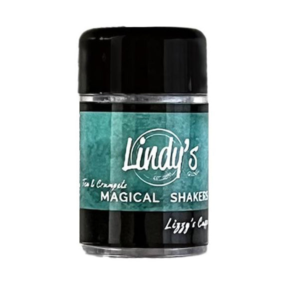 Lindy's Stamp Gang Magical Shaker 2.0 Individual Jar 10g - Lizzy's Cuppa' Tea Teal