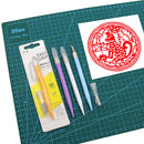 Universal Crafts Easy Grip Model Cutter with 12 Blades - Pink