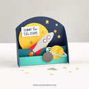 Concord & 9th Clear Stamps 4"X8" - Out Of This World*