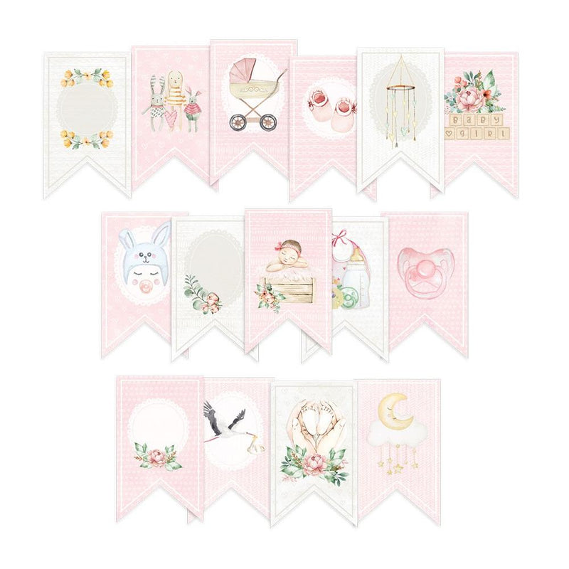 P13 Baby Joy - Double-Sided Cardstock Die-Cuts 15 pack  - Banner*