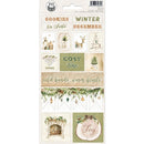 P13 Cosy Winter Cardstock Stickers 4"X9"