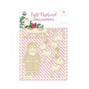 P13 Die-Cut Chipboard Embellishments 4"X6" 6 pack